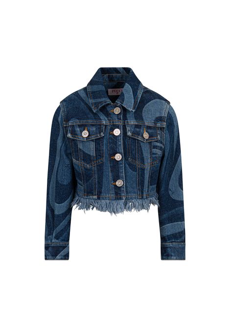 Giubbino sfrangiato EMILIO PUCCI | PY2A37 L0384620